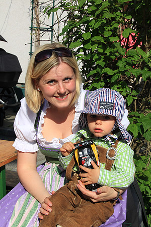 01.05.2014 Maibaumaufstellen Bad Vigaun