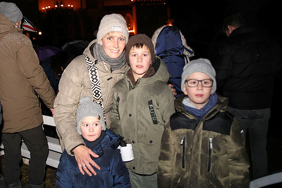 Turmblasen auf Schloss Anif
