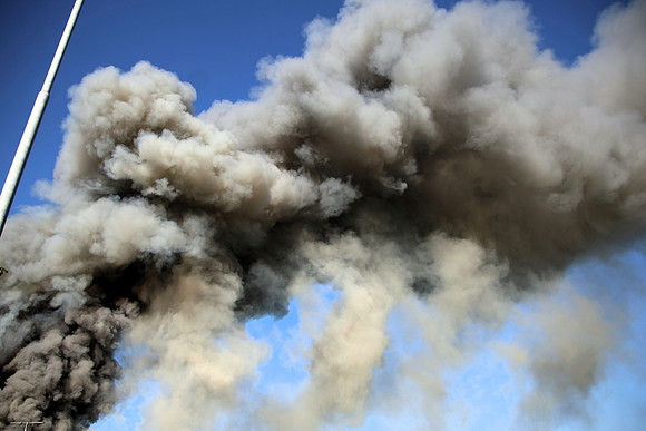Großbrand bei Emco Hallein
