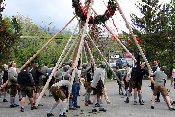 Maibaum Bad Vigaun 2022
