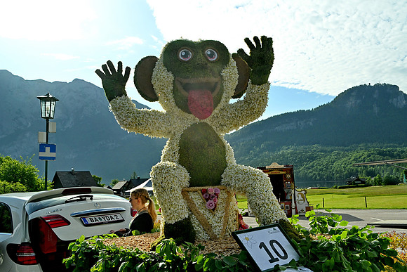 Bootskorso in Altaussee