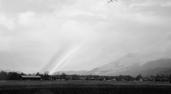 Sturmfront über Hallein