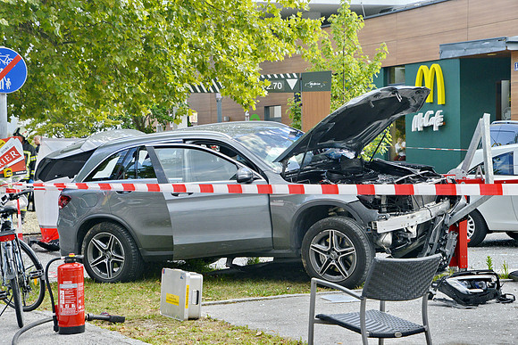 Schwerer PKW Unfall in Salzburg