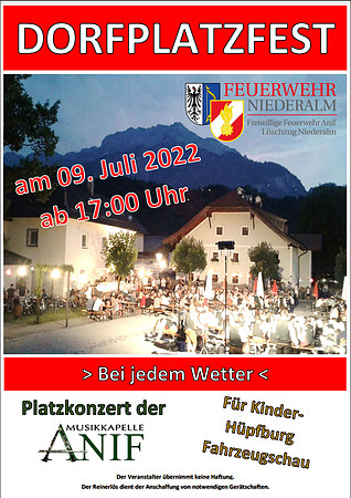 Niederalmer Dorfplatzfest 2022