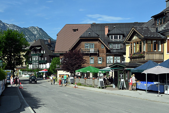 Bootskorso in Altaussee