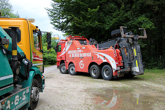 Klein-LKW Bergung Kraftwerk Urstein
