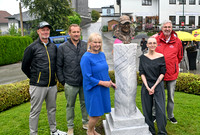 10.09.2025 Bronzebüste zu Ehren von Niki Lauda in Hof