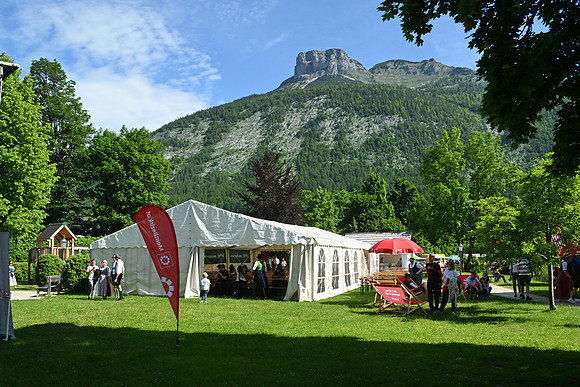 Bootskorso in Altaussee