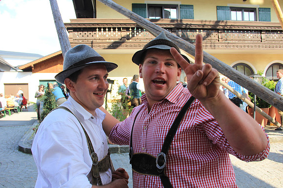 01.05.2014 Maibaumaufstellen Bad Vigaun