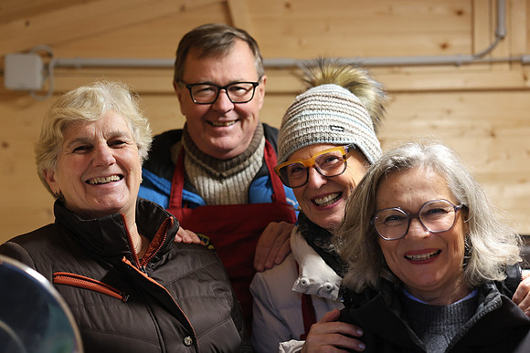 Turmblasen auf Schloss Anif
