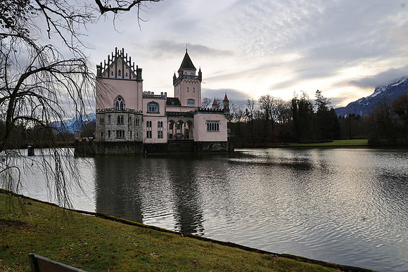Turmblasen auf Schloss Anif