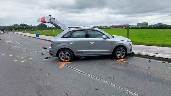 08.07.2022 Schwerer Verkehrsunfall auf L237