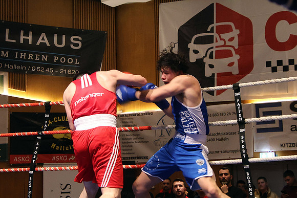 Boxgala in der Salzberhalle