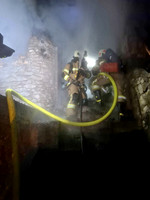 Brand in Puch