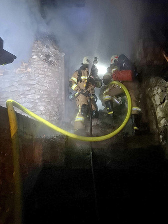 Brand in Puch