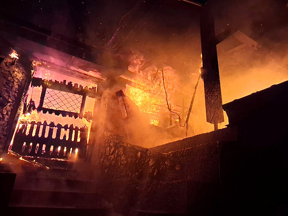 Brand in Puch