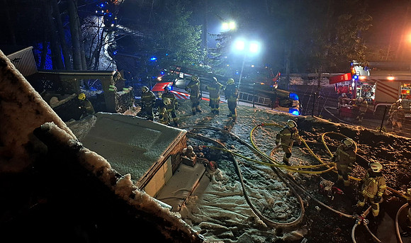 Brand in Puch