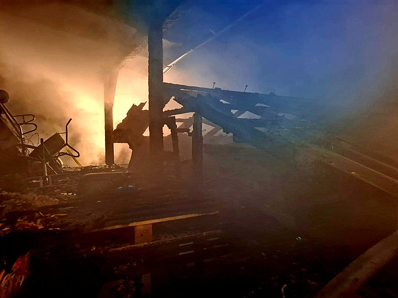 Brand in Puch