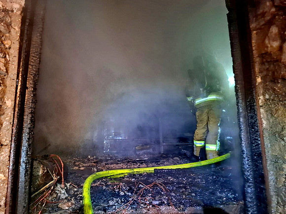 Brand in Puch