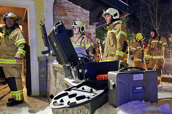 Brand in Puch