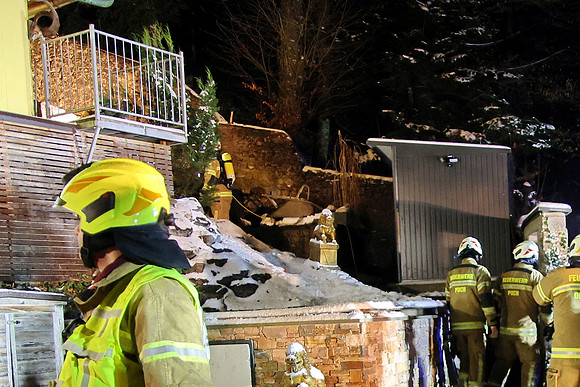 Brand in Puch