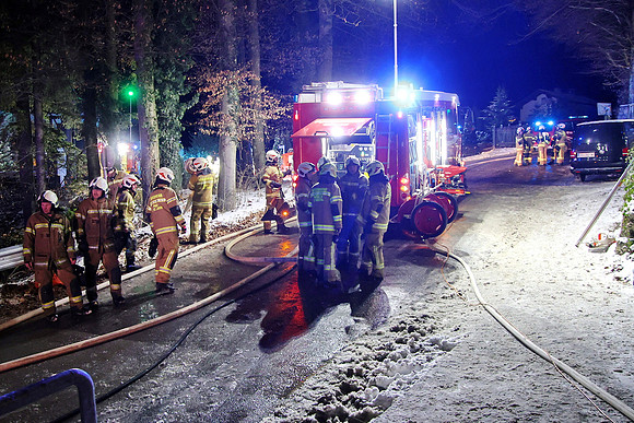 Brand in Puch