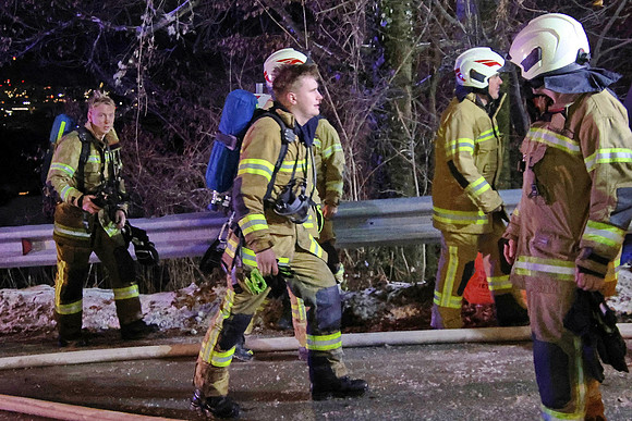 Brand in Puch
