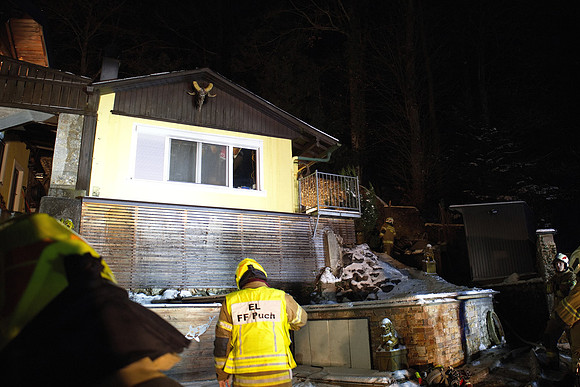 Brand in Puch