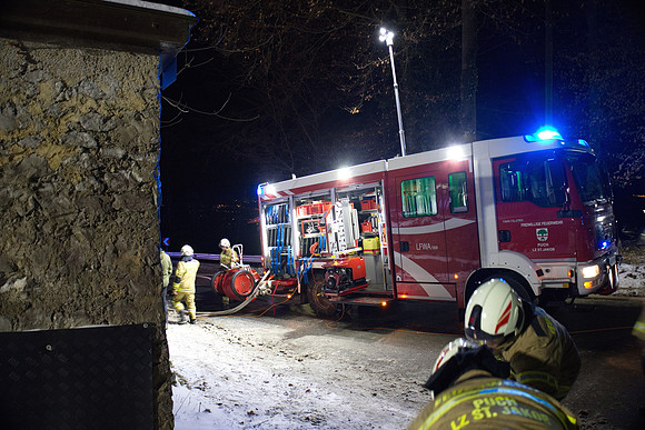Brand in Puch