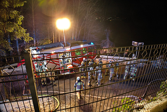 Brand in Puch
