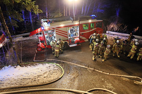 Brand in Puch