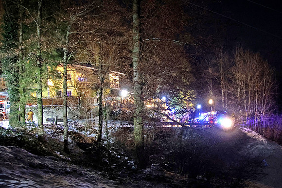 Brand in Puch