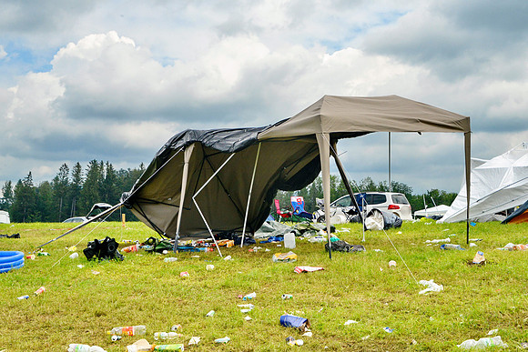 Last Day, Aufräumung und Bilanz der Electric Love 2022