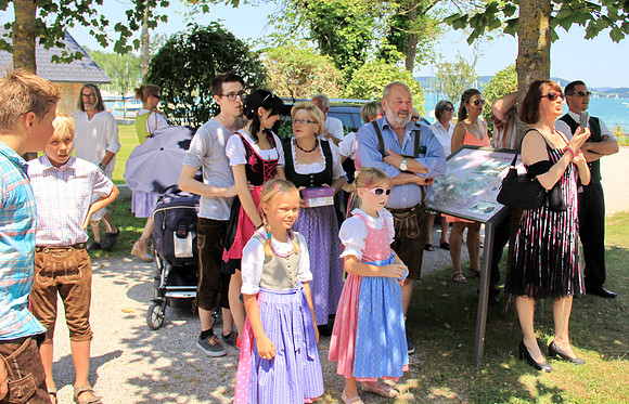 Empfang in Mattsee
