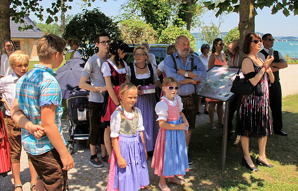 Empfang in Mattsee