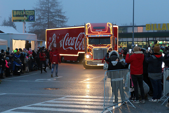Coca‑Cola Truck Tour in Oberalm