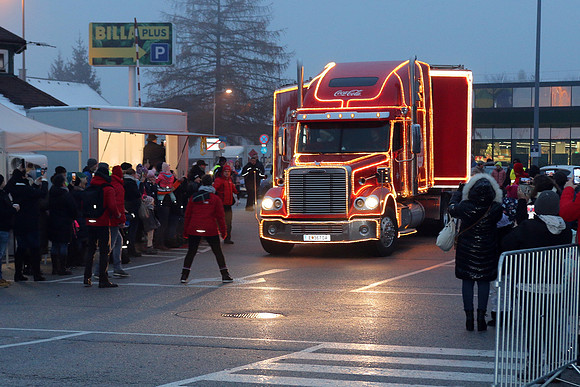 Coca‑Cola Truck Tour in Oberalm