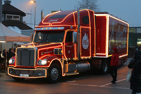 Coca‑Cola Truck Tour in Oberalm