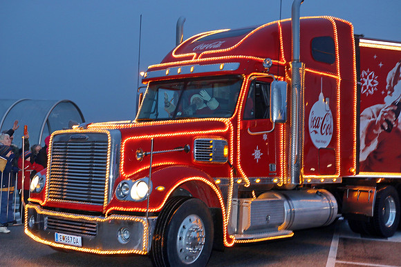 Coca‑Cola Truck Tour in Oberalm