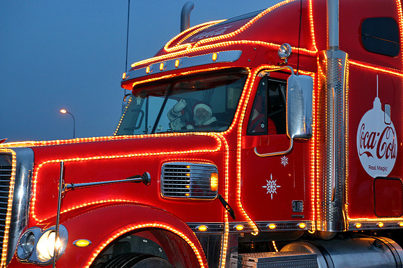 Coca‑Cola Truck Tour in Oberalm