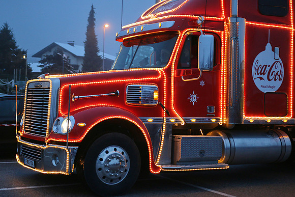 Coca‑Cola Truck Tour in Oberalm
