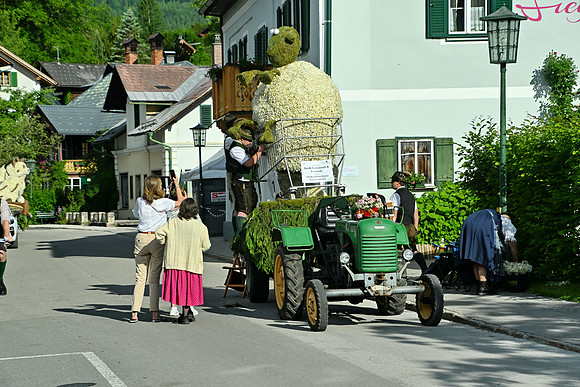 Bootskorso in Altaussee