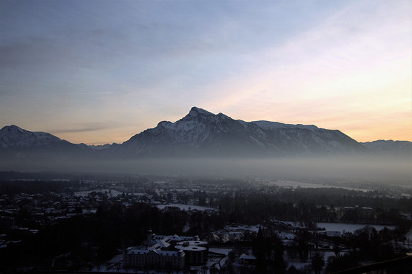 1. Adventlichterflug über Salzburg