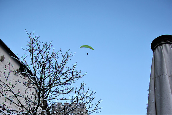 1. Adventlichterflug über Salzburg