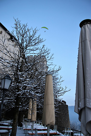 1. Adventlichterflug über Salzburg