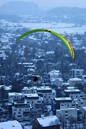 1. Adventlichterflug über Salzburg