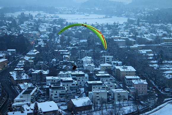 1. Adventlichterflug über Salzburg