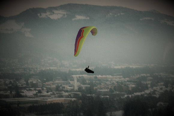 1. Adventlichterflug über Salzburg