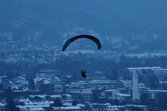 1. Adventlichterflug über Salzburg