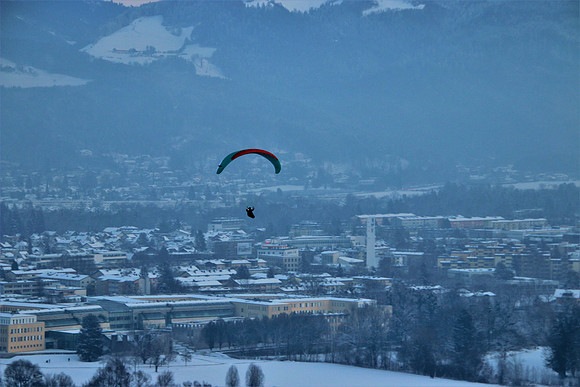 1. Adventlichterflug über Salzburg